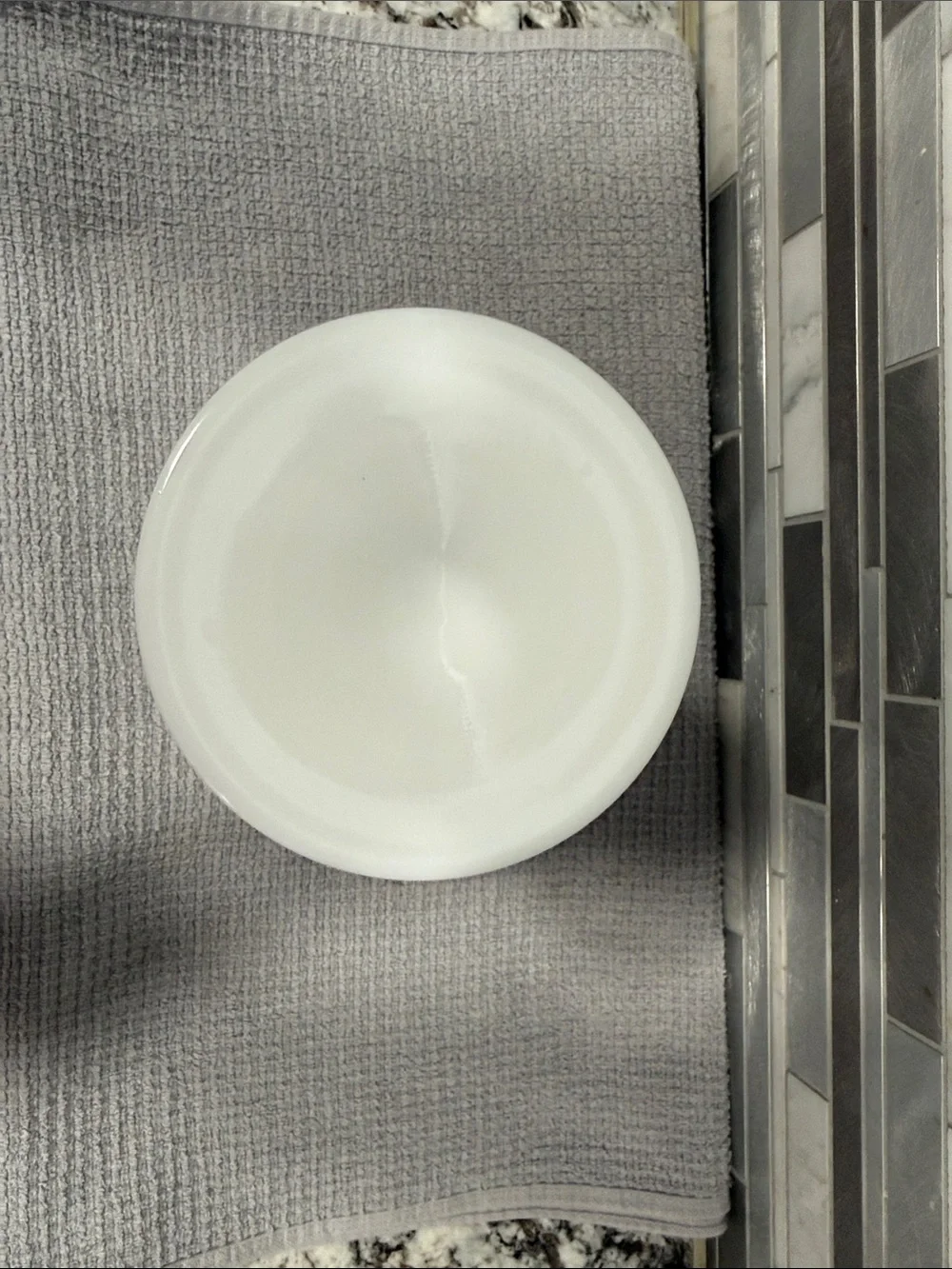 Hobnail Milk Glass Pedestal Vase